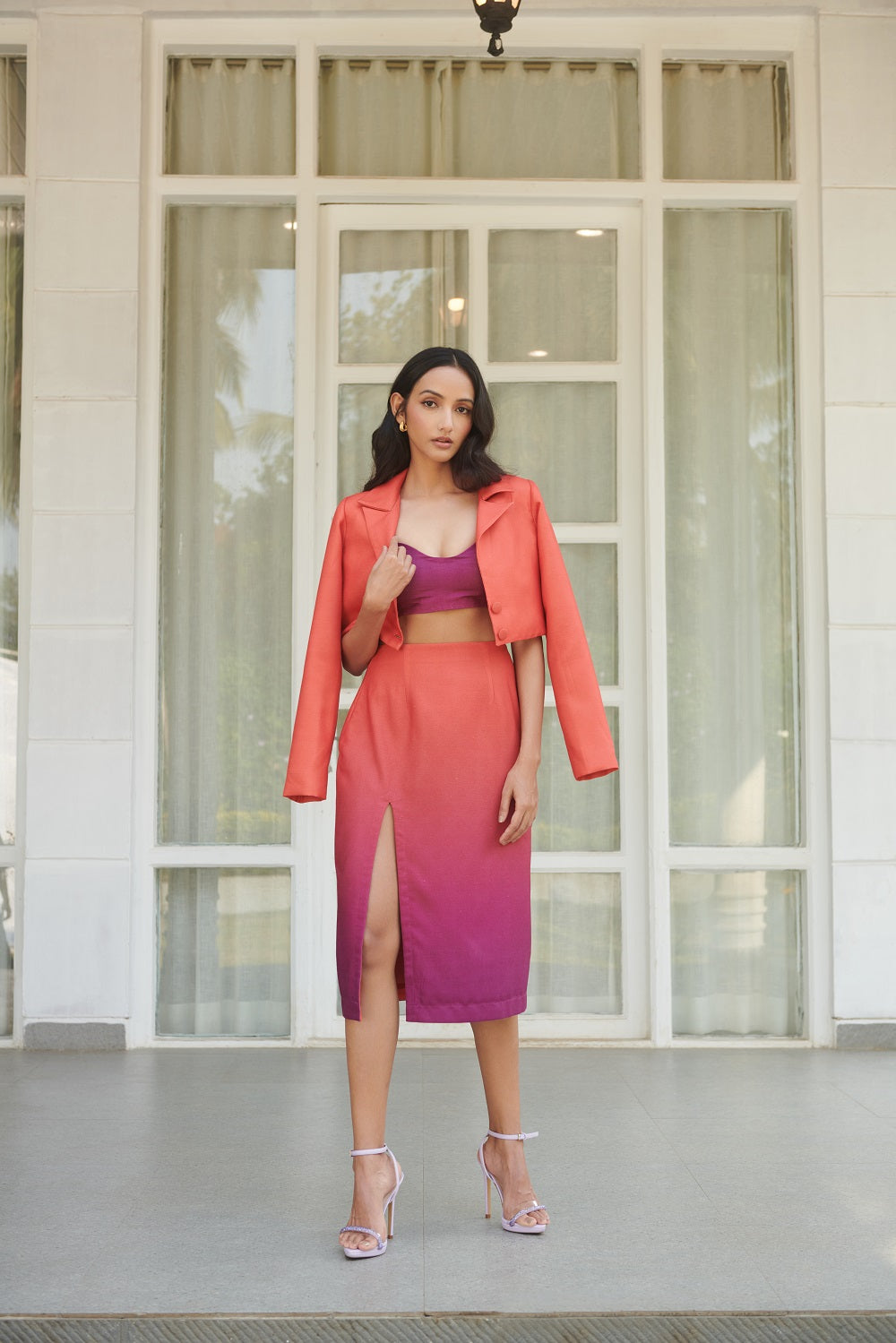 ALYSSA MIDI SKIRT