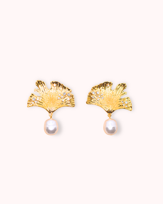 GINKGO EARRINGS