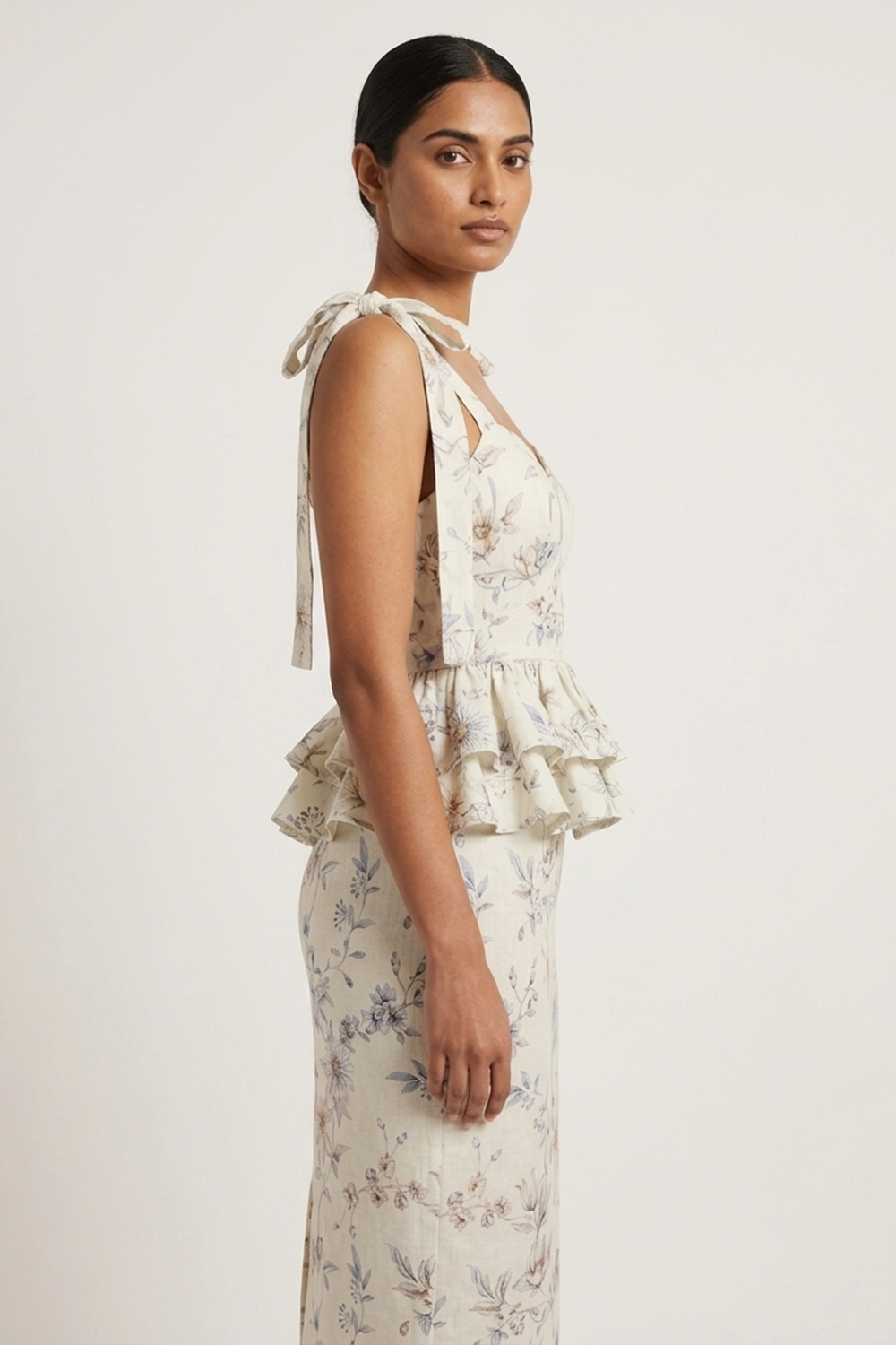 CLEA PEPLUM TOP