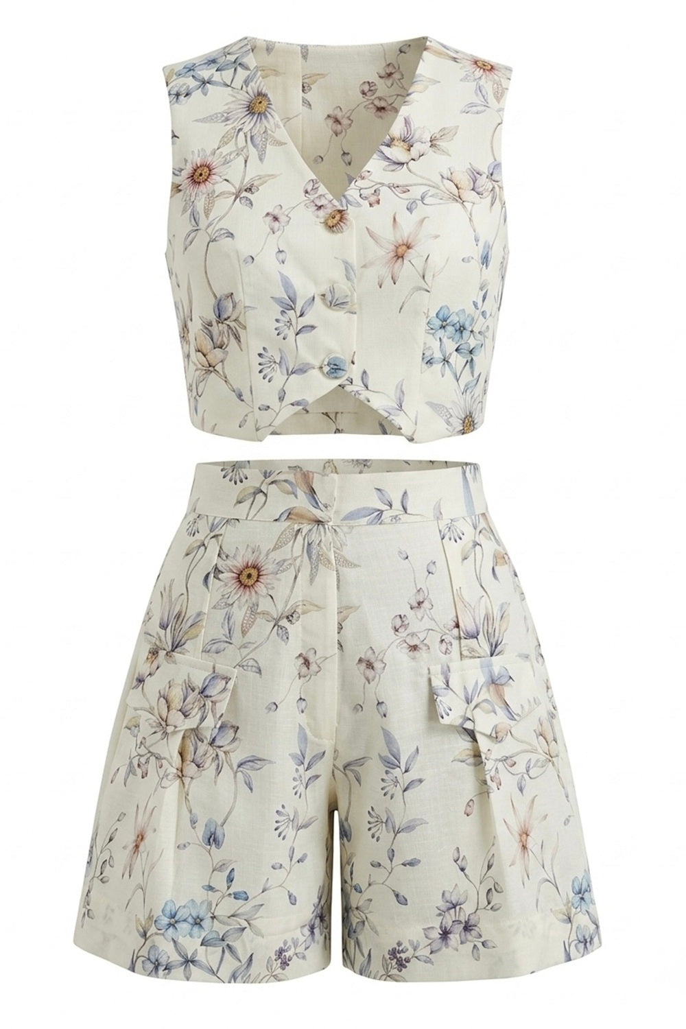 CLEA WAISTCOAT, CLEA SHORTS AND CLEA BLAZER