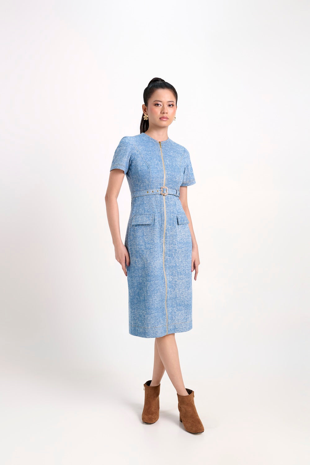ASPEN MIDI DRESS