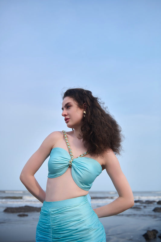 AZZURRA CROP TOP