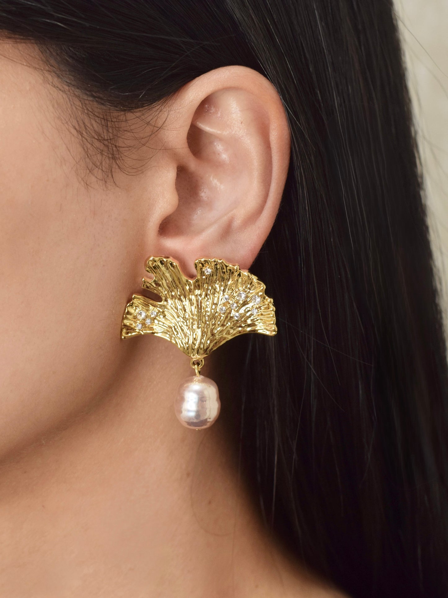 GINKGO EARRINGS