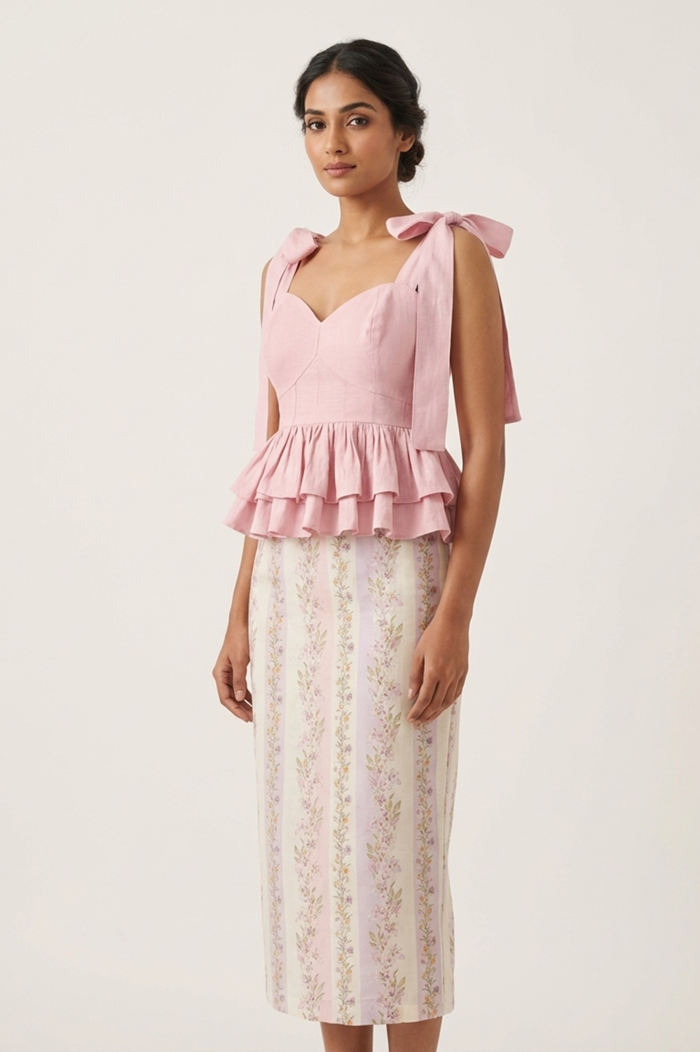 HANA PEPLUM TOP