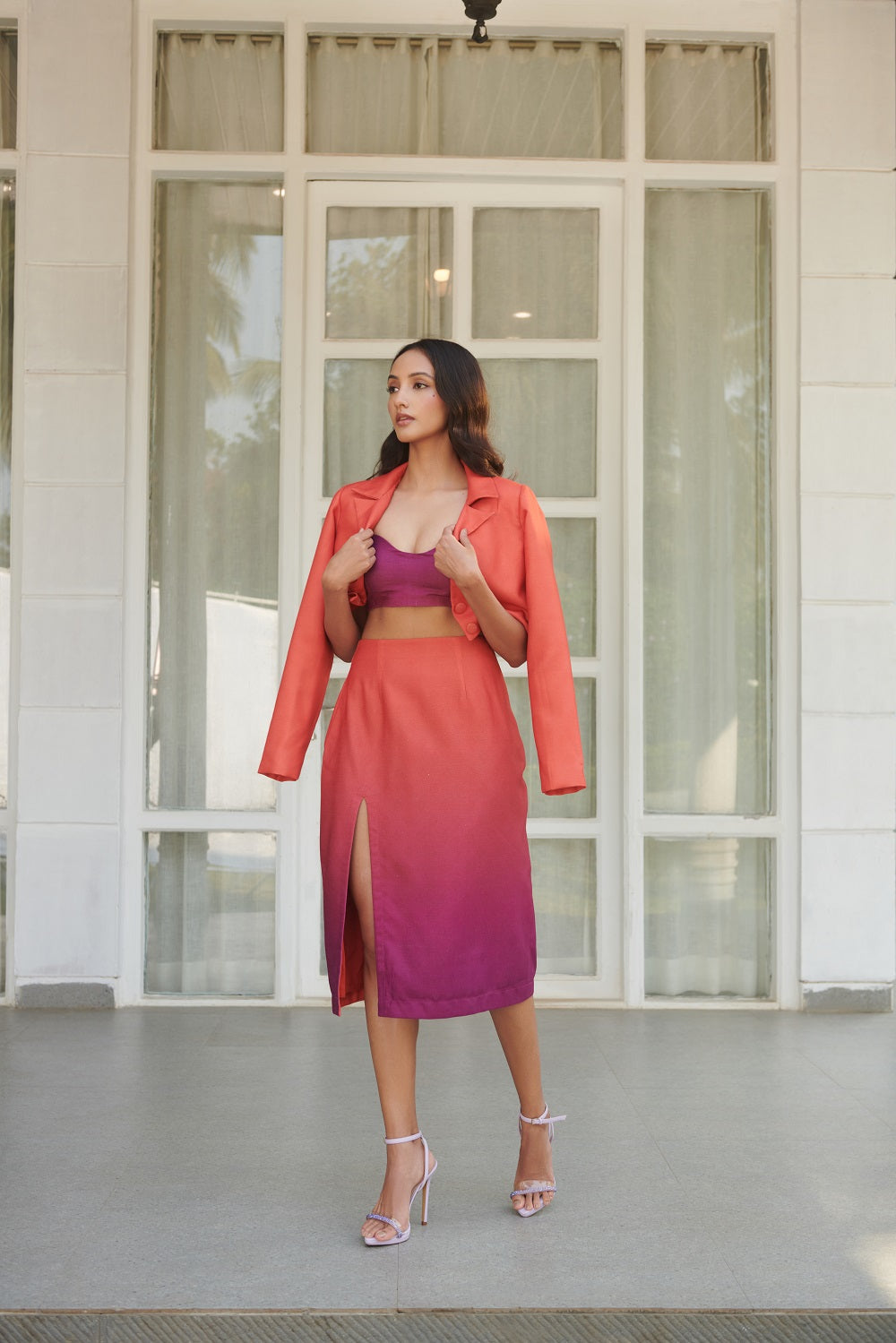 ALYSSA MIDI SKIRT