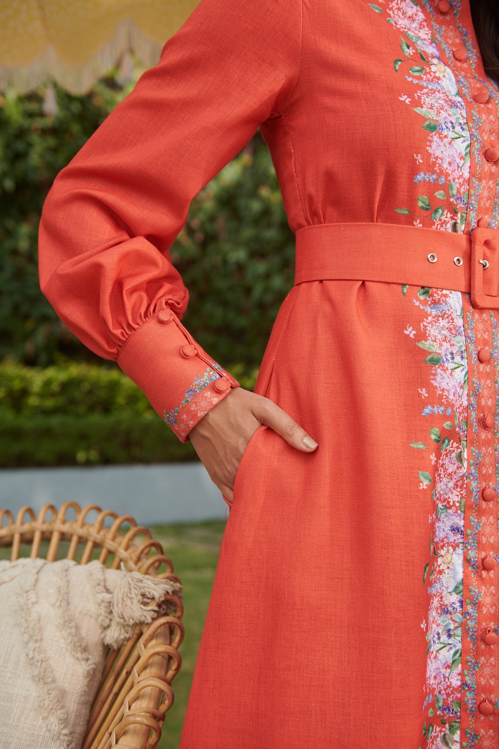 SHARNAMALI IN OUR ZOELLA MIDI DRESS