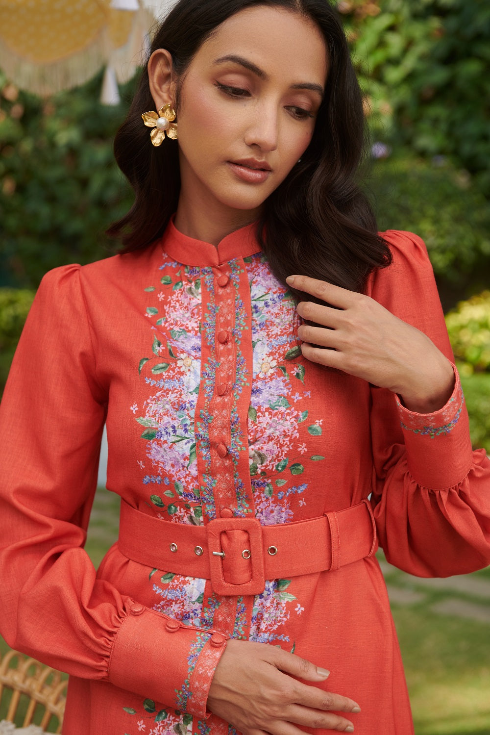 SHARNAMALI IN OUR ZOELLA MIDI DRESS