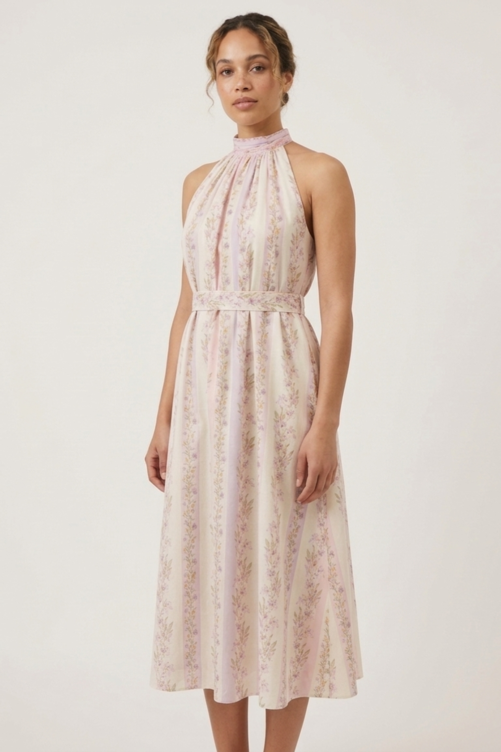 SAGE MIDI DRESS