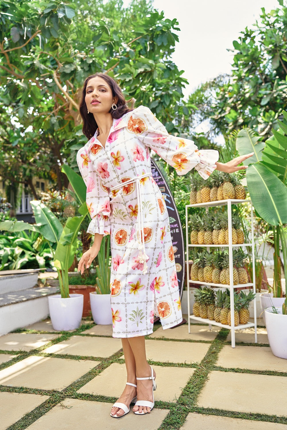 ALANI MIDI DRESS