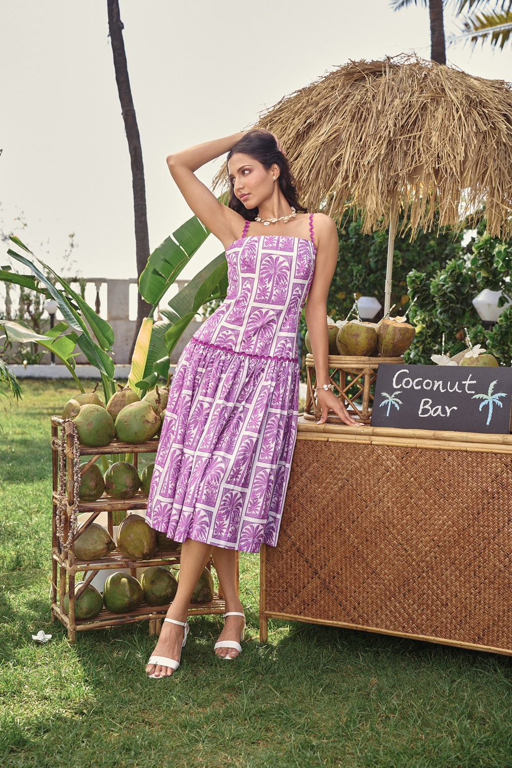 ULA MIDI DRESS
